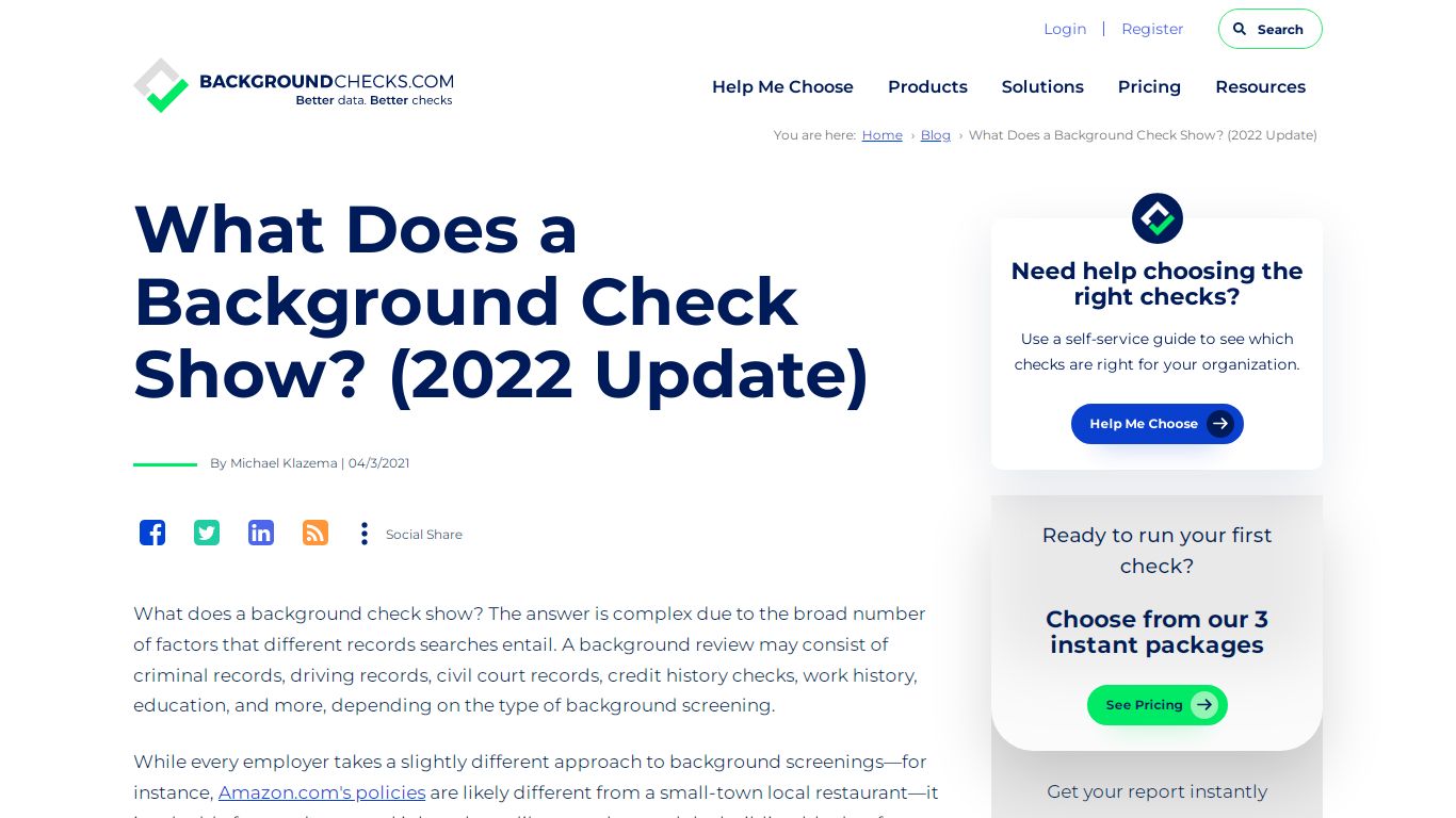 What Does a Background Check Show? (2022 Update)